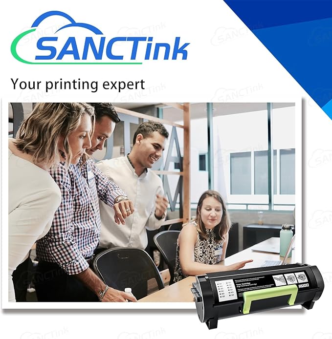 56F1H00 High Yield Toner Cartridge 15000 Pages (with Chip) Compatible with Lexmark 56F1H00 56F1000 for MS321 MS421 MS521 MS421dn MS321dn MS521dn MS621 MX521 MS622 MX421 MX622 MX622 MX522 Printer