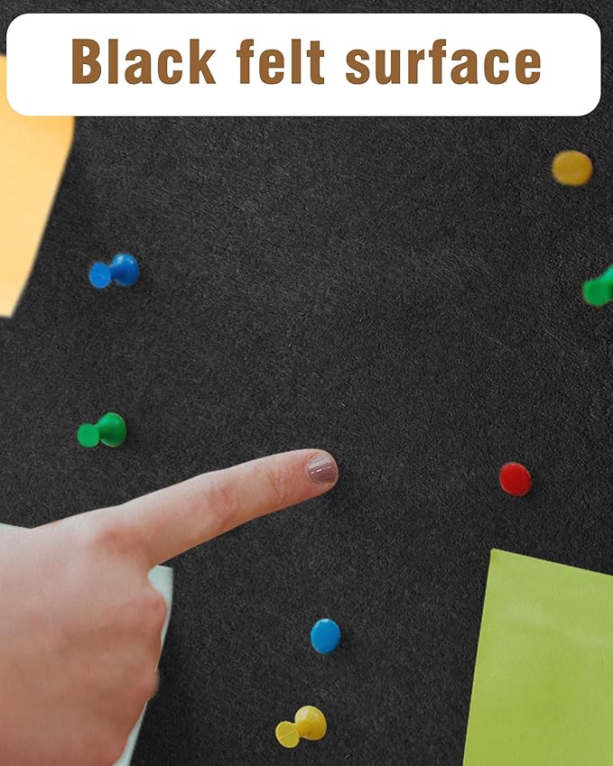 36"x24" Enclosed Bulletin Board, Lockable Weather-Resistant Aluminum Cork Noticeboard for School & Office, Silver Frame w/Black Flet