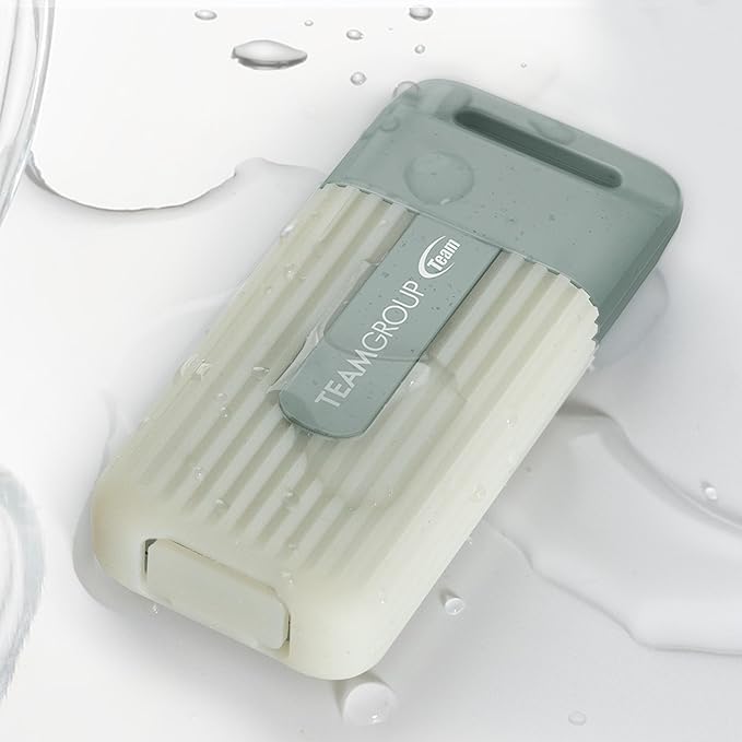 TEAMGROUP PD20 ECO 2TB Portable External Solid State Drive SSD Read up to 1000MB/s USB 3.2 Gen2x1 Type-C Waterproof Dustproof IP54 TPSEG4002T0C102