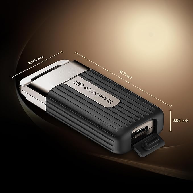 TEAMGROUP PD20 4TB Portable External Solid State Drive SSD Read up to 2000MB/s USB 3.2 Gen2x2 Type-C Waterproof Dustproof IP54 TPSEG5004T0C102