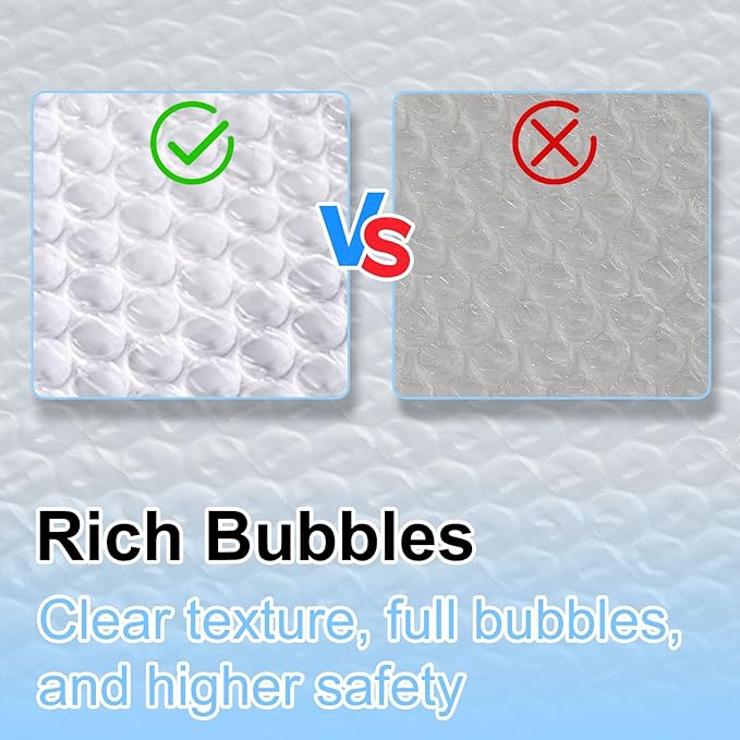 Ireer 10 Pack Extra Large 12 x 16" Bubble Mailers Poly Padded Envelopes Cushioned Mailing Envelopes Bubble Padded Mailers Self Adhesive Waterproof Shipping Bags for Business Christmas Gift Packaging