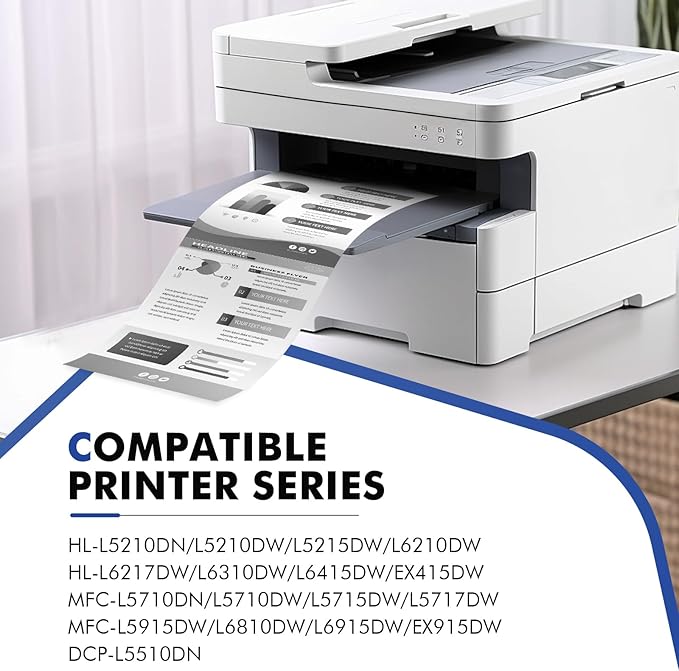 Toner Bank TN920XL TN920 Toner Cartridge HL-L6210DW Compatible for Brother TN920 TN920XL TN-920XL TN920XXL for Brother HL-L6210DWT HL-L5210DN HL-L5210DW HL-L5210DWT High Yield Printer 2 Pack