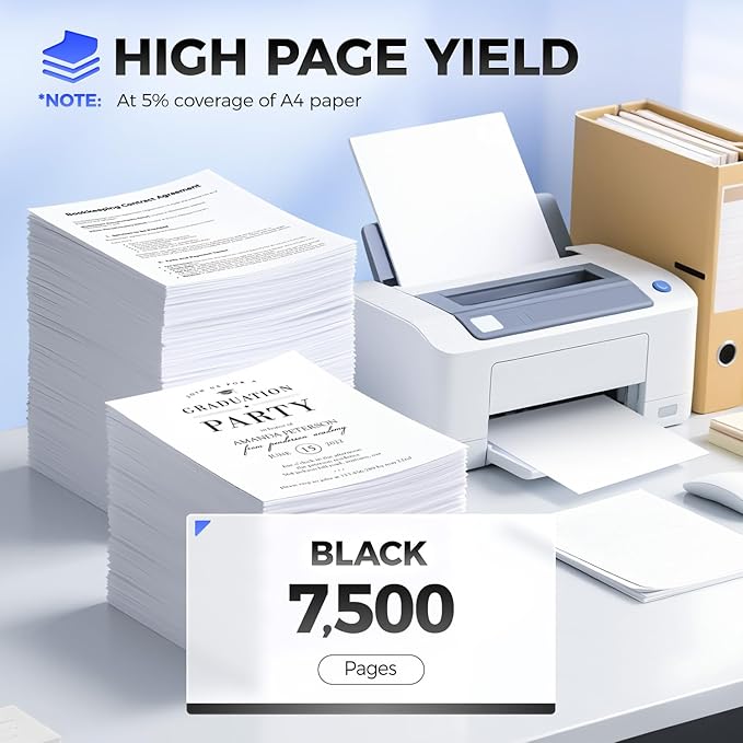 58D1000 Toner Cartridge Black with chip Replacement for Lexmark 58D1000 58D1H00 Compatible with Lexmark MS725 MS821 MS823 MS822 MS824 MS825 MS826 MX721 MX722 MX725 MX822 MX824 MX826 Laser Printer Ink