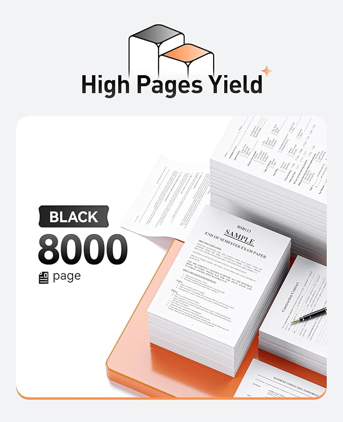 TN750 Toner Cartridge Black 2-Pack Replacement for Brother TN-750 TN720 TN-720 Toner Compatible with Brother HL-5450DN HL-5470DW HL-6180DW MFC-8710DW MFC-8910DW MFC-8950DW DCP-8150DN Laser Printer Ink