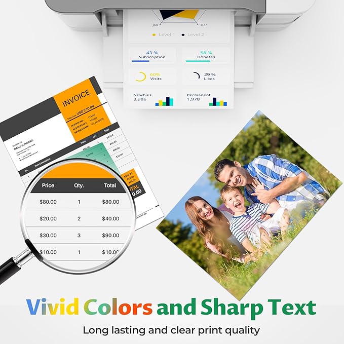 31 32XL Black Ink Bottle Set for Smart Tank 5101 7602 6001 Ink Refill, Compatible with HP 31 Ink 32XL Black Ink Bottle for Smart Tank 5101 5000 5102 7301 7001 5103 Plus 651 551 570 455 450 Printer