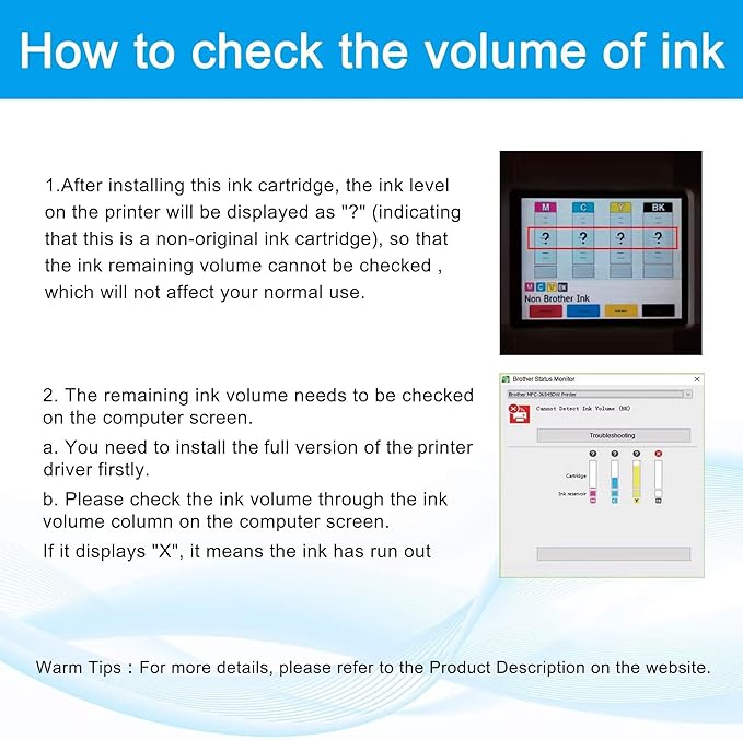 LCL LC404 Ink Cartridge Replacement for Brother LC 404 LC-404 LC404BK LC404BK LC404C LC404M LC404Y Ink for MFC-J1205W XL MFC-J1215 MFC-J1215W Printers (4 Pack,1 Black 1 Cyan 1 Magenta 1 Yellow)