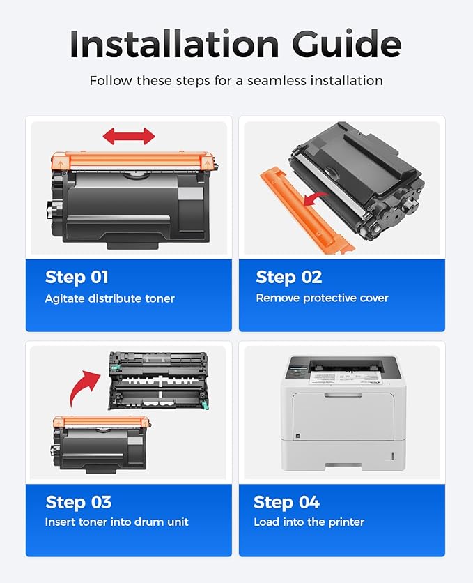 TN920XXL Black Toner Cartridge 2-Pack High Yield Compatible for Brother TN920 TN-920XXL TN920XL HL-L6210DW HL-L6210DWT HL-L5210DN HL-L5210DW HL-L5210DWT HL-L6310DW MFC-L5710DW DCP-L5510DN Printer Ink
