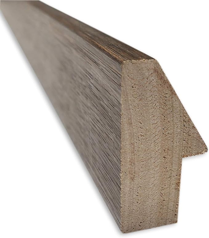 Amanti Art Natural Cork Board for Wall, 17x25 Vision Board with Brown Wood Frame, Medium Corkboard Office Decor for Home Organization, Modern Contemporary Corkboard Pinboard to display items for home