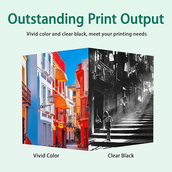 902XL Ink Cartridges Use for HP Printers OfficeJet Pro 6950, 6960 Series OfficeJet Pro 6960, 6970 Series T0A39AN 4-Pack (902XLBK 902CMY)