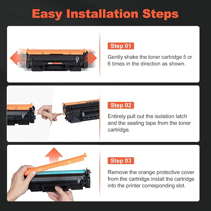 v4ink 138X 138A Toner Cartridge (with CHIP) Replacement for HP 138X 138A W1380A W1380X Black High-Yield Toner Cartridge Work with Laserjet Pro 3001dw MFP 3101fdw 3101sdw Printer, 2 Pack