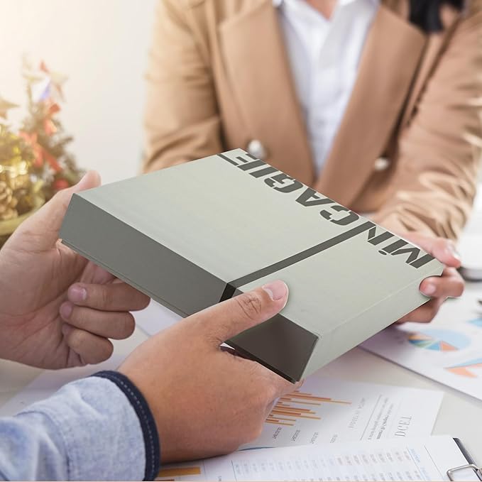 MINICAGIE Lined Leather Journals for Writing A5 Journaling Notebooks with 100 GSM Thick Paper Journal Notebook for Men & Women with Buckle Closure, Work Travel Note Taking Diary, 5.7" x 8.3", Pink