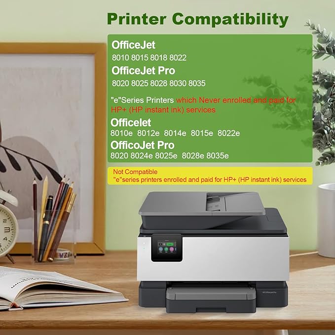 910XL Yellow Ink Cartridges Replacement for HP 910XL 910 XL Ink Cartridges Combo Pack for HP OfficeJet Pro 8010 8015 8018 8020 8022 8025 8028 8035 8030 Printer (910 Yellow 2-Pack)