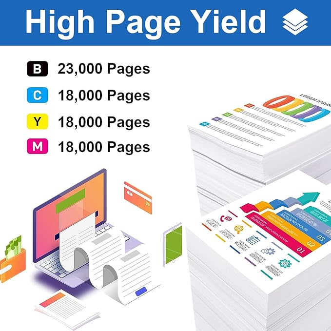 Toner Cartridge for Canon GPR-53 GPR 53 for ImageRunner Advance Advance iR-ADV C3325 C3330 C3525 C3530 C3025 High Yield (Toner Cartridge)
