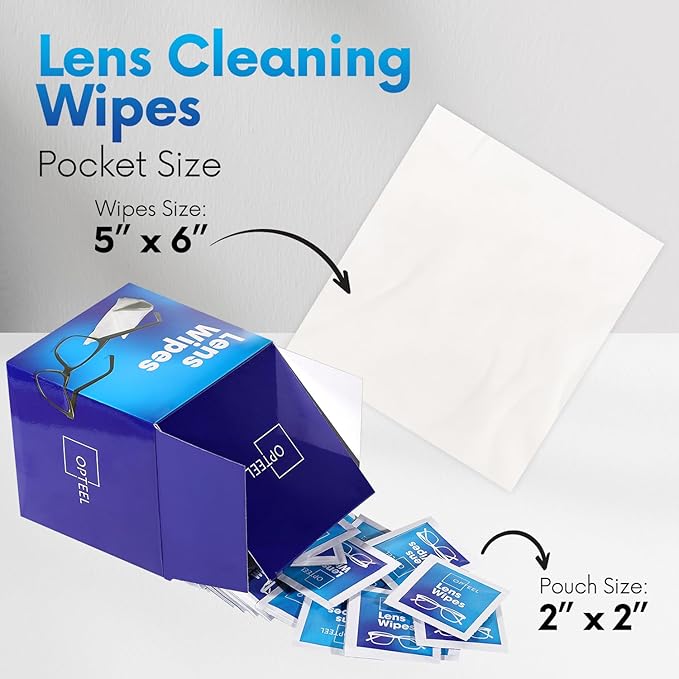 Screen Cleaner Wipes – Quick Dry, Streak-Free Screen Wipes for Electronics, Phones, Computers, Cameras, and All Lenses, Soft & Gentle, 300ct, Pre-Moistened & Individually Wrapped
