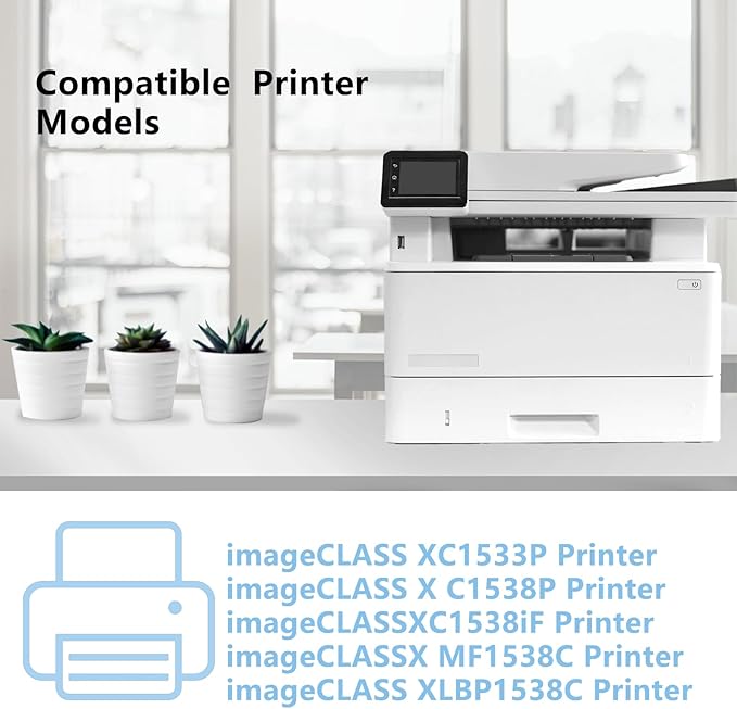 T10 T10L Yellow Toner Cartridge Replacement 4563C001 Toner (with New Chip) for Color imageCLASS X LBP1538C MF1538C C1533P C1538P C1538iF Printers(1 Pack)