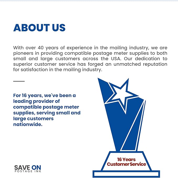 Save On Postage Ink ISINK34 Compatible Ink Cartridge Replacement for IM 3, IM4, IS3 & 4 Series Mailing Machines