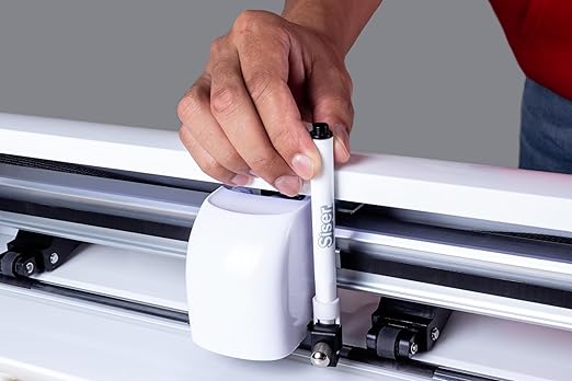 Siser Romeo Pioneer Bundle - 24" Professional Cutting Machine for Vinyl, Paper, and More – WiFi Compatible with Windows & Mac - Includes Leonardo Design Studio Software, Roll Holder Accessory