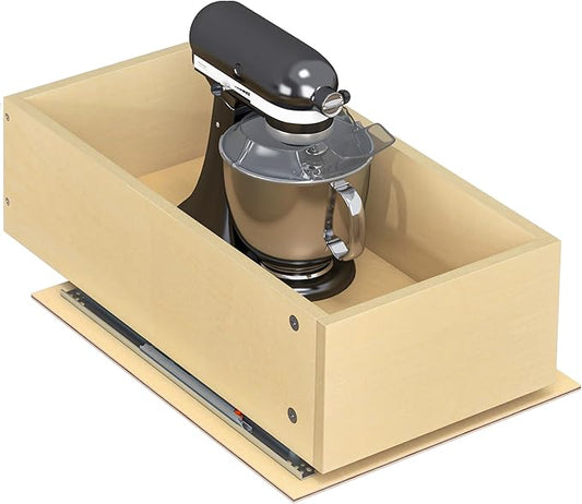 WelFurGeer Soft Close Pull Out Drawers for Cabinets, 11" W x 22" D Pull Out Cabinet Organizer, Smooth Slide-Out Shelves for Kitchen Cabinets, Durable Pullout Drawers for Home & Kitchen Organization