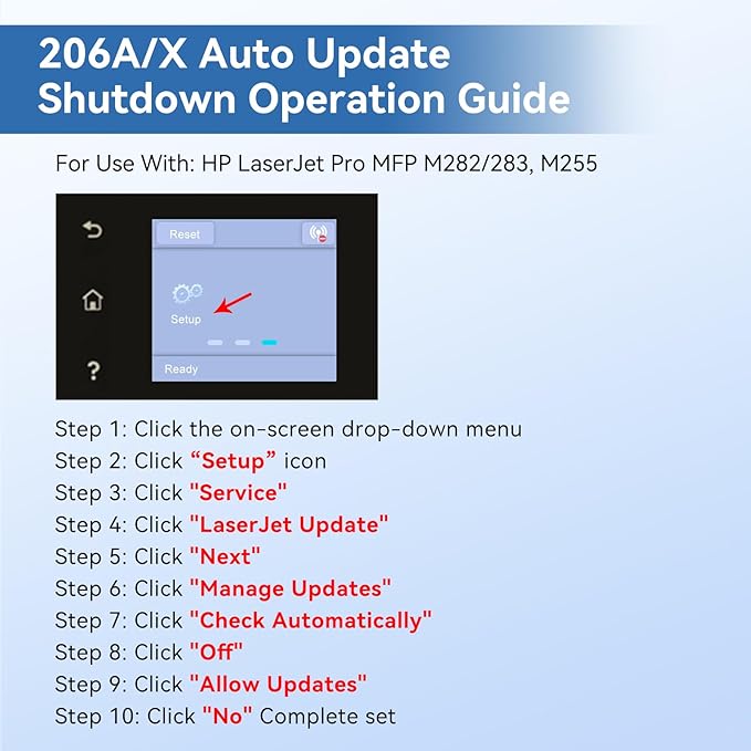MYTONER 206X Black High Yield Toner Cartridge (with Chip) Compatible Replacement for HP 206X 206A W2110X W2110A for Color Pro MFP M283fdw M283cdw Pro M255dw M255nw M283 M255 M282 Printer (2 Pack)