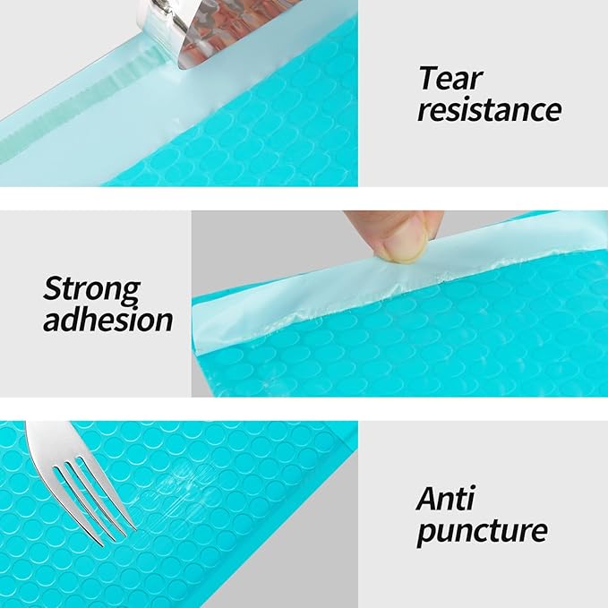 Bubble Mailers 8.5x11inch 40Pack Teal Bubble Mailers Self-Seal Padded Mailing Envelopes Bubble Opaque Padded Mailer for Small Businesses to Package and Mail Jewelry Cosmetics#2