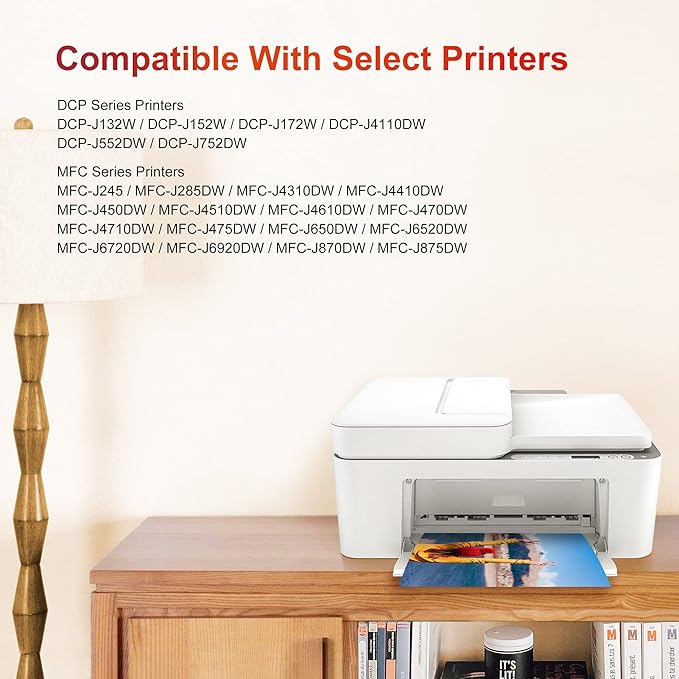 ejet Compatible Ink Cartridge Replacement for Brother LC103XL LC103 XL LC101 LC 101 for MFC-J870DW MFC-J6920DW MFC-J6520DW MFC-J450DW MFC-J470DW Printer (8 Black, 4 Cyan, 4 Magenta, 4 Yellow, 20 Pack)