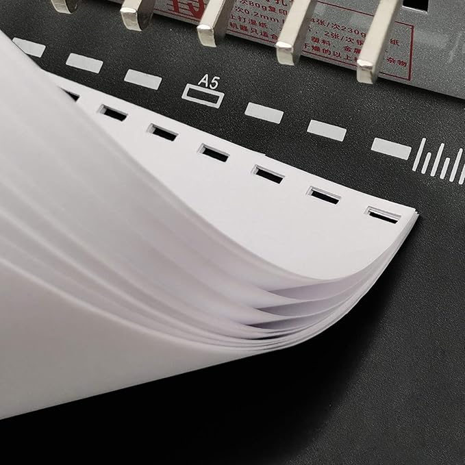 Rayson SD-1501A21 Binding Machine with Combs Set - 21 Hole / 200 Sheets Comb Binder for Punching or Binding