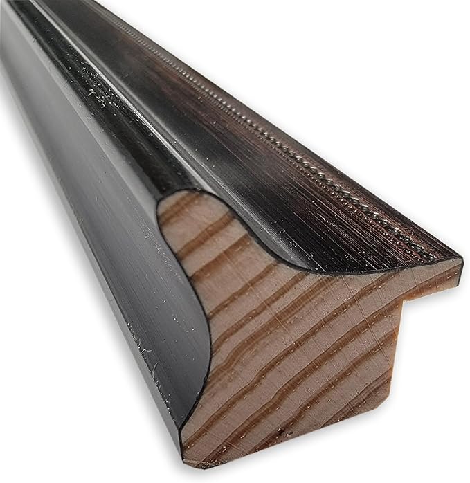 Amanti Art Black Cork Board for Wall, 14x20 Vision Board with Black Wood Frame, Small Corkboard Office Decor for Home Organization, Casual Corkboard Pinboard to Display Items for Home Organization in