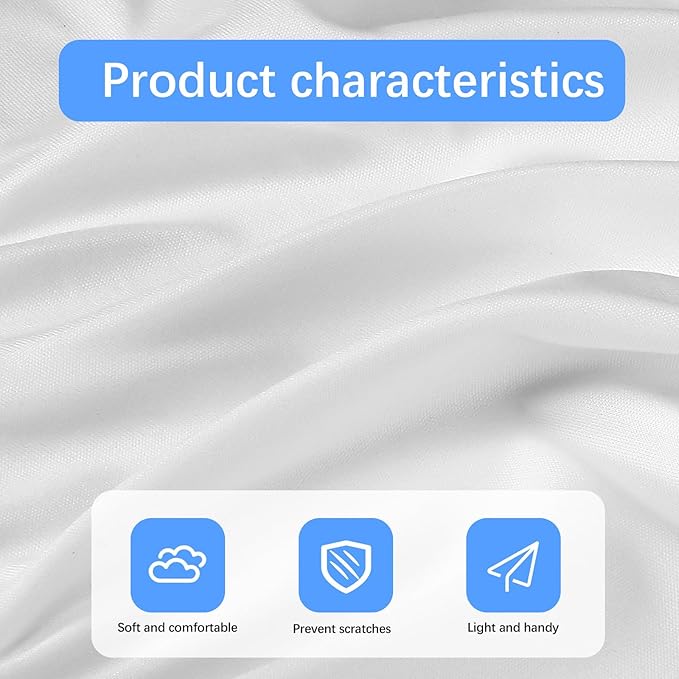 80 Pack Microfiber Cleaning Cloth for Glasses (6"x7"), Lens Cleaner Cloth Microfiber Eye Glasses Clean Cloths for Eyeglasses, Camera Lens, Sunglasses, TV Screens, Cell Phones and Laptops