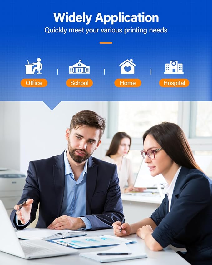 VersaLink B600 B610 Black High Capacity Toner Cartridge 2-Pack Replacement for Xerox 106R03940 106R03942 106R03944 Toner Compatible for Xerox VersaLink B600 B605 B610 B615 Laser Printer Ink All-in-One