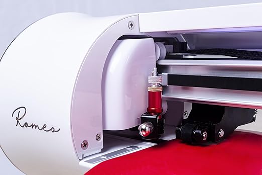 Siser Romeo Pioneer Bundle - 24" Professional Cutting Machine for Vinyl, Paper, and More – WiFi Compatible with Windows & Mac - Includes Leonardo Design Studio Software, Roll Holder Accessory