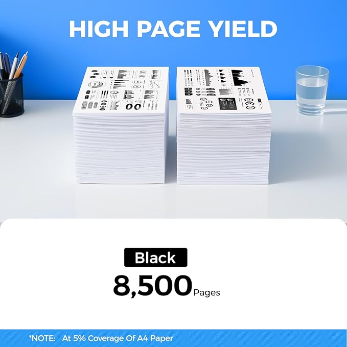 B2360 M11XH Toner Cartridge with chip Black 2-Pack High-Yield Replacement for Dell 331-9805 Toner Compatible with Dell B2360 B2360d B2360dn B3460dn B3465dn B3465dnf Laser Printer Ink All-in-One Copier