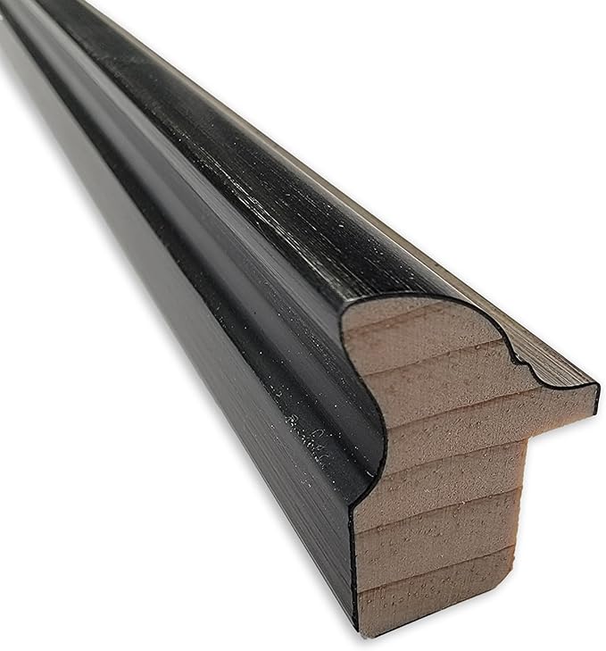 Amanti Art Black Cork Board for Wall, 25x37 Vision Board with Black Wood Frame, Large Corkboard Office Decor for Home Organization, Modern Corkboard Pinboard to Display Items for Home Organization in