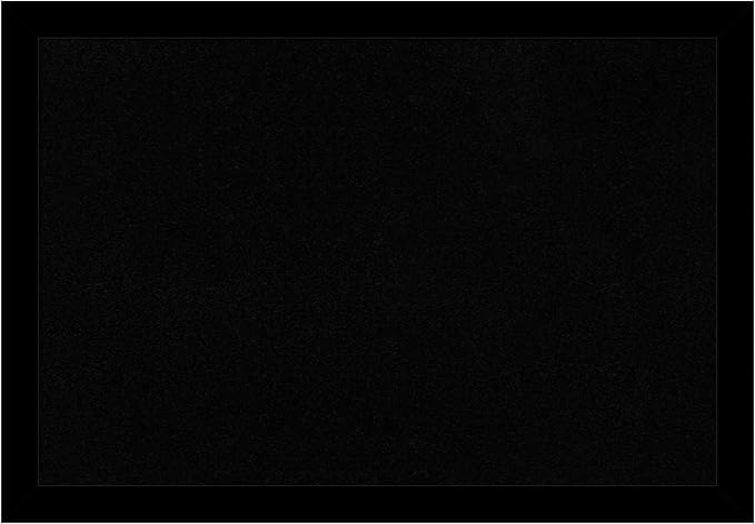 Amanti Art Black Cork Board for Wall, 27x39 Vision Board with Black Wood Frame, Large Corkboard Office Decor for Home Organization, Modern Corkboard Pinboard to Display Items for Home Organization in