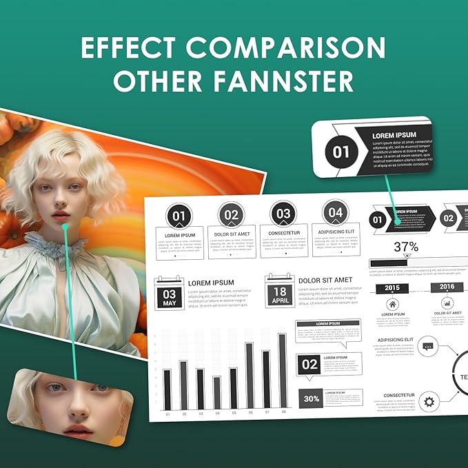 62XL 62 XL Ink Cartridges Black and Color for 62 Ink Cartridge Combo Pack Works with Envy 7640 5660 5540 7645 5661 for OfficeJet Mobile 250 200 258 for OfficeJet 5740 5745 8040 Printer(2-Pack)