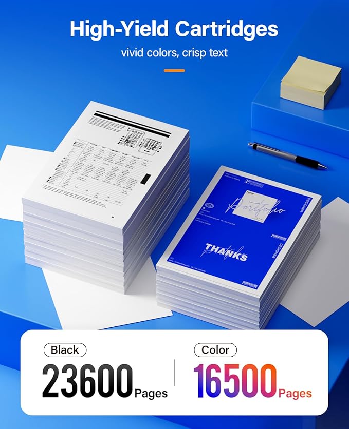 Versalink C7020 C7025 C7030 Toner Cartridge 4-Pack High Capacity 106R03737 106R03740 106R03739 106R03738 Replacement Compatible for Xerox VersaLink C7020 C7025 C7030 Printer Black Cyan Magenta Yellow