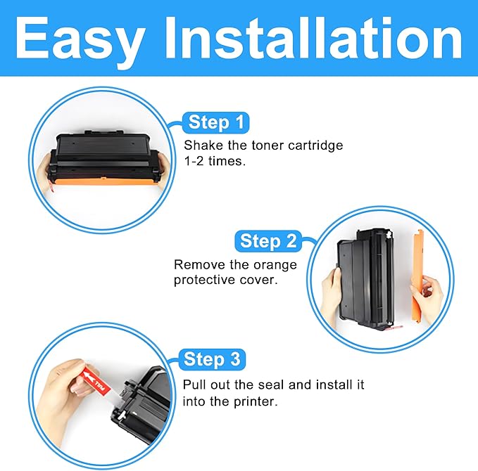 LCL Compatible Toner Cartridge Replacement for Xerox WorkCentre 3335 3345 Phaser 3330 8500 Pages 106R03620 106R03622 WorkCentre 3335 3345 3345VDNi 3330DNi 3335DNi 3345DNi (2-Pack Black)