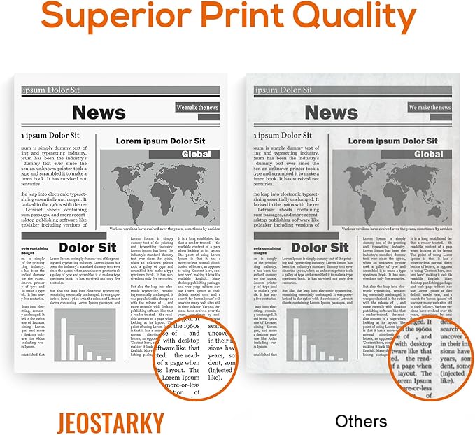 Compatible TN830XL Toner Replacement for Brother TN830XL TN830 XL Toner use with HL-L2460DW HL-L2405W HL-L2400D HL-L2480DW MFC-L2820DW MFC-L2760DW DCP-L2640DW MFC-L2900DW (Black,2 Pack)
