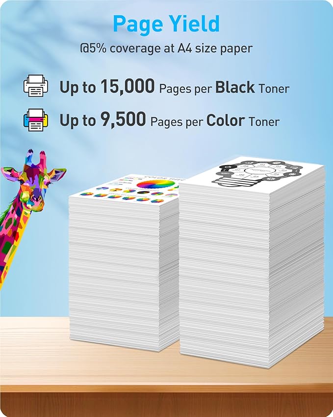 MasaiMara MP C2503 MP C2003 Compatible Toner Cartridges for Ricoh MP C2003, MP C2503, MP C2004, MP C2004ex, MP C2504, MP C2504ex MPC2003, MPC2503, MPC2004, MPC2004ex, MPC2504, MPC2504ex Printer