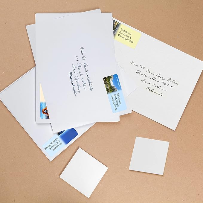 Customized Personalized Address Labels - Made in The USA by Kenco (500 Labels, National Parks)