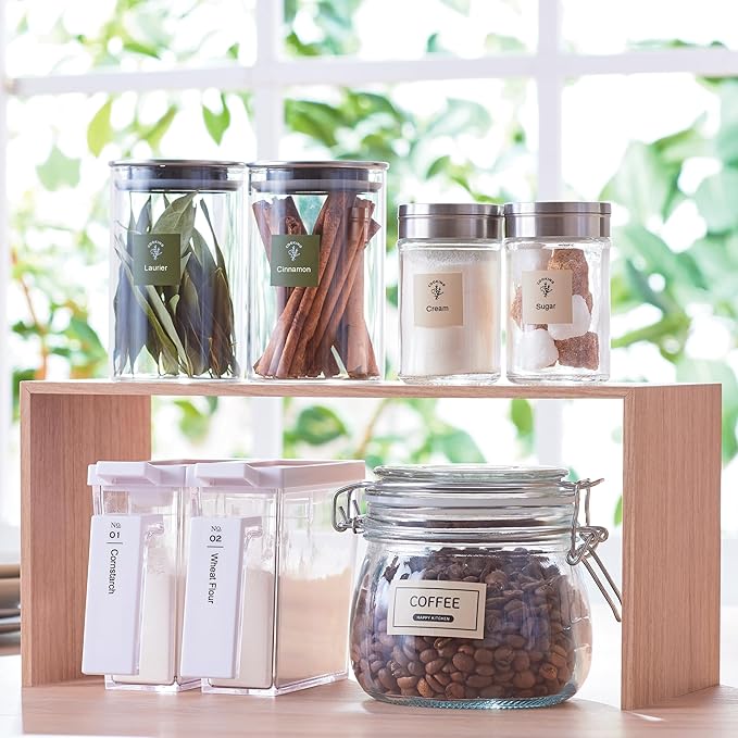 Epson LABELWORKS 218WMKPX Genuine PET (Polyester) Tape Cartridge - White on Matte Khaki Designer Craft Label Maker Tape - 3/4" (18MM) Wide, 26'