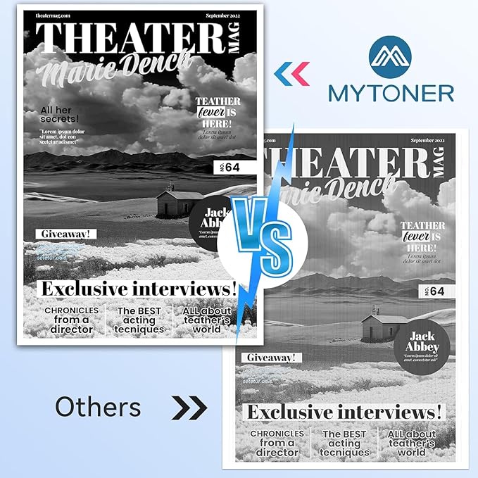 MYTONER Compatible Toner Cartridges Replacement for Brother TN830XL TN830 XL/V/R TN-830 for DCP-L2640DW HL-L2460DW MFC-L2820DW HL-L2400D HL-L2405W HL-L2465DW HL-L2480DW Printer, 1xBlack