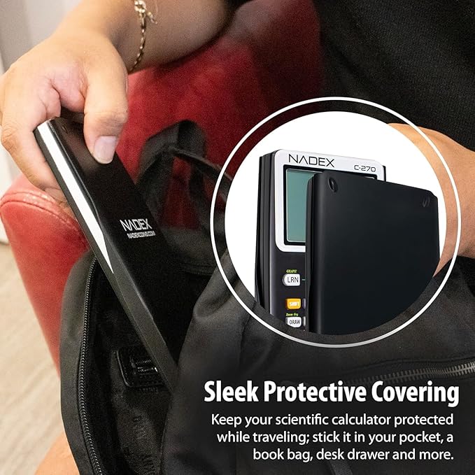 Scientific Calculator with Graph Functions for College and High School Students, Engineering, Advanced Mathematics, Calculus, Algebra, Geometery, Trigonometry, Statistics, Physics, Chemistry - Silver