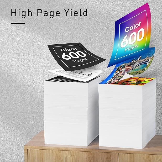 LC103 Ink Cartridges for Brother Printer Compatible for Brother Ink CartridgesLC103 Work with MFC-J870DW MFC-J6920DW MFC-J6520DW MFC-J450DWMFC-J470DW (Black,Cyan,Magenta,Yellow)