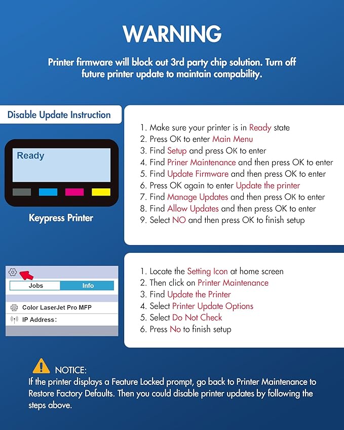 414A Toner Cartridge 4 Pack (with Chip) - 414X Replacement for HP 414A HP 414X, Compatible with HP Color Laserje Pro MFP M479fdw Toner, Color Laserje Pro M454dw M454dn M480f M455dn Printer | W2020A