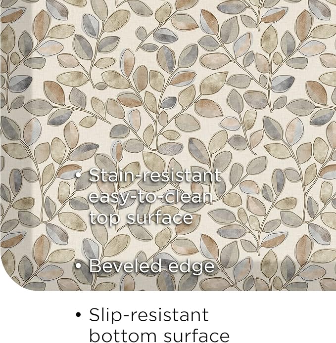 GelPro Designer Comfort Orchard Almond Kitchen Mat 30x108