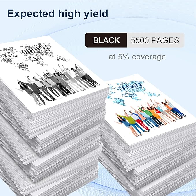 212A Black Toner Cartridges Replacement for HP 212A W2120A Works with Color Laserjet Enterprise M554, M555 Series, Color Laserjet Enterprise MFP M578 Series (1 Pack)