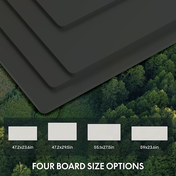 FLEXISPOT E6 Essential 3 Stages Dual Motor Electric Standing Desk 55x28 Inch Whole-Piece Board Height Adjustable Electric Sit Stand Desk(White Frame + Black Desktop, 2 Packages)