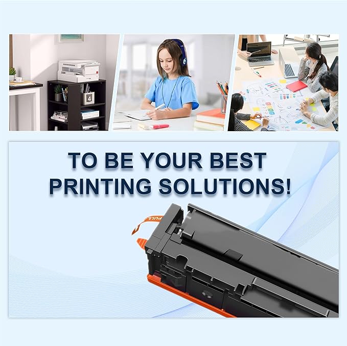 OFFICE-COLOR 210X High-Yield Toner Cartridges 4 Pack Replacement for HP 210X 210A Works with HP Color MFP 4301fdw 4301fdn Pro 4201dw 4201dn Printer Ink (‎Black Cyan Yellow Magenta)