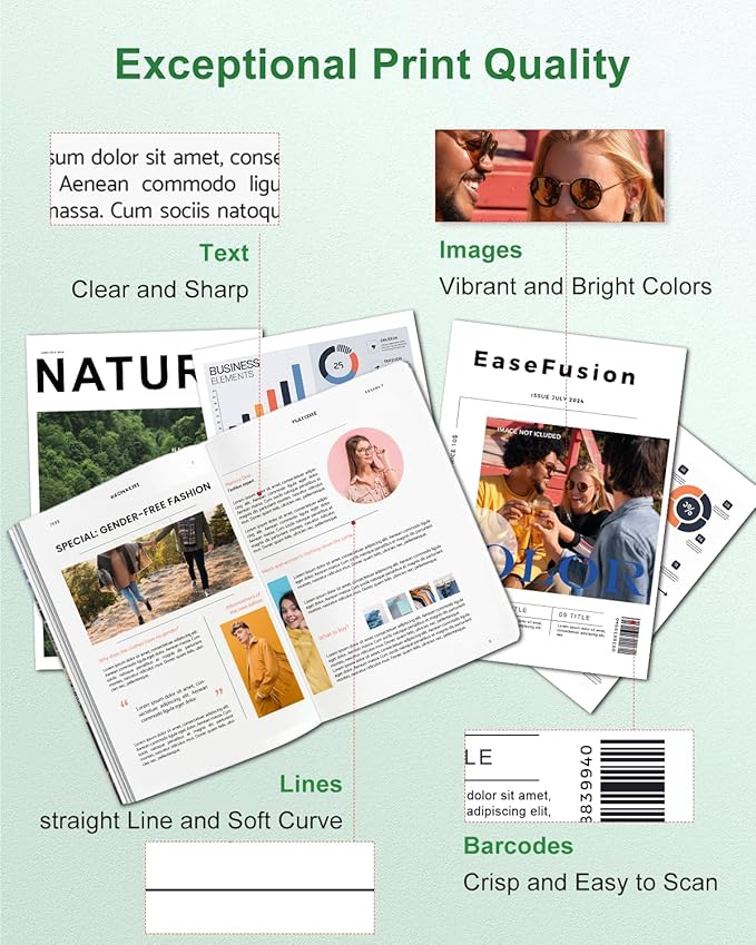 63XL Ink Cartridges Black and Color Remanufactured Replacement for HP Ink 63 63XL HP63XL HP63 Combo Pack Work for Envy 4520 4512 OfficeJet 3830 4650 5255 5258 4655 DeskJet 3630 2130 Printer