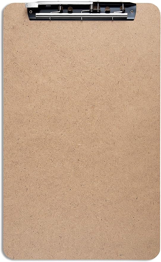 Extra Large Clipboard Set (3pc) - Larger Than 11x17 - Vertical or Landscape - Fits 11 x 17 Tabloid Paper (Board 11.6"x19.5" - 2 Inches Longer Than Legal Size)